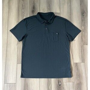 Vuori Men's Polo Shirt - Dark Gray